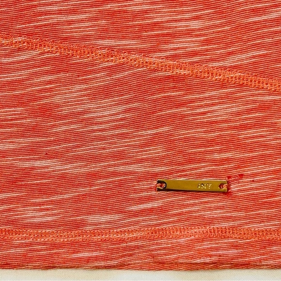 $5 ADD ON with $15+ Bundle  Jones New York 3/4 Sleeve T-shirt Sz XL Coral Orange - Picture 12 of 12